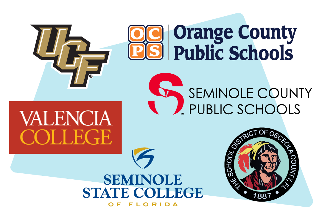 A collage of partner logos